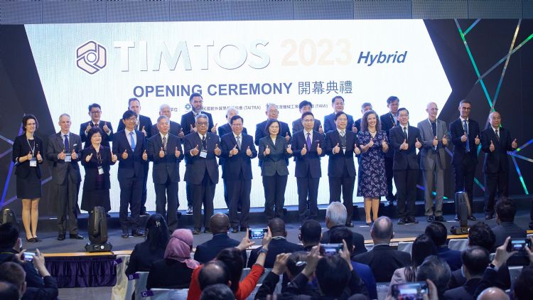 预期台北工具机开展将是2023年初经济复苏的重要观察指标。李建梁摄