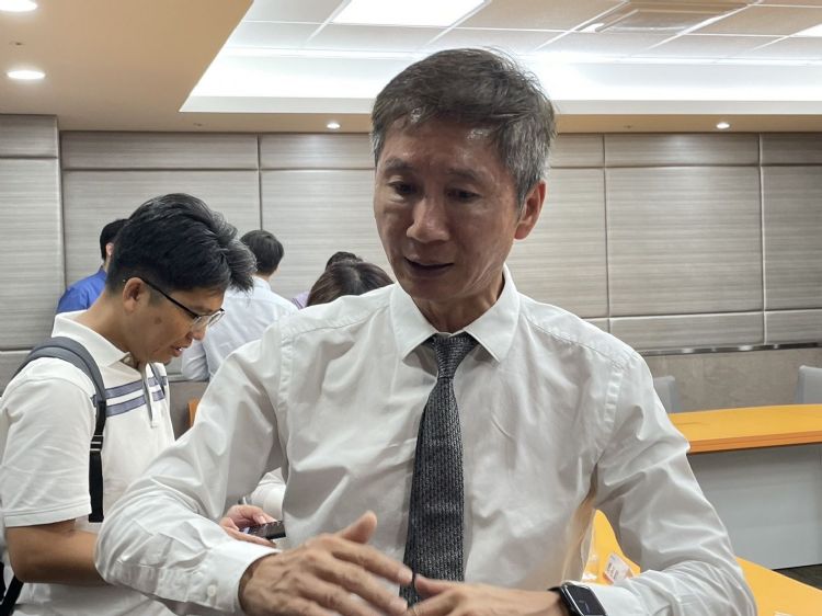 缩时摄影机厂邑锜切入美系军工产业，力拼2023年第4季提供样品送测。图为邑锜董事长陈世哲。康琼之摄