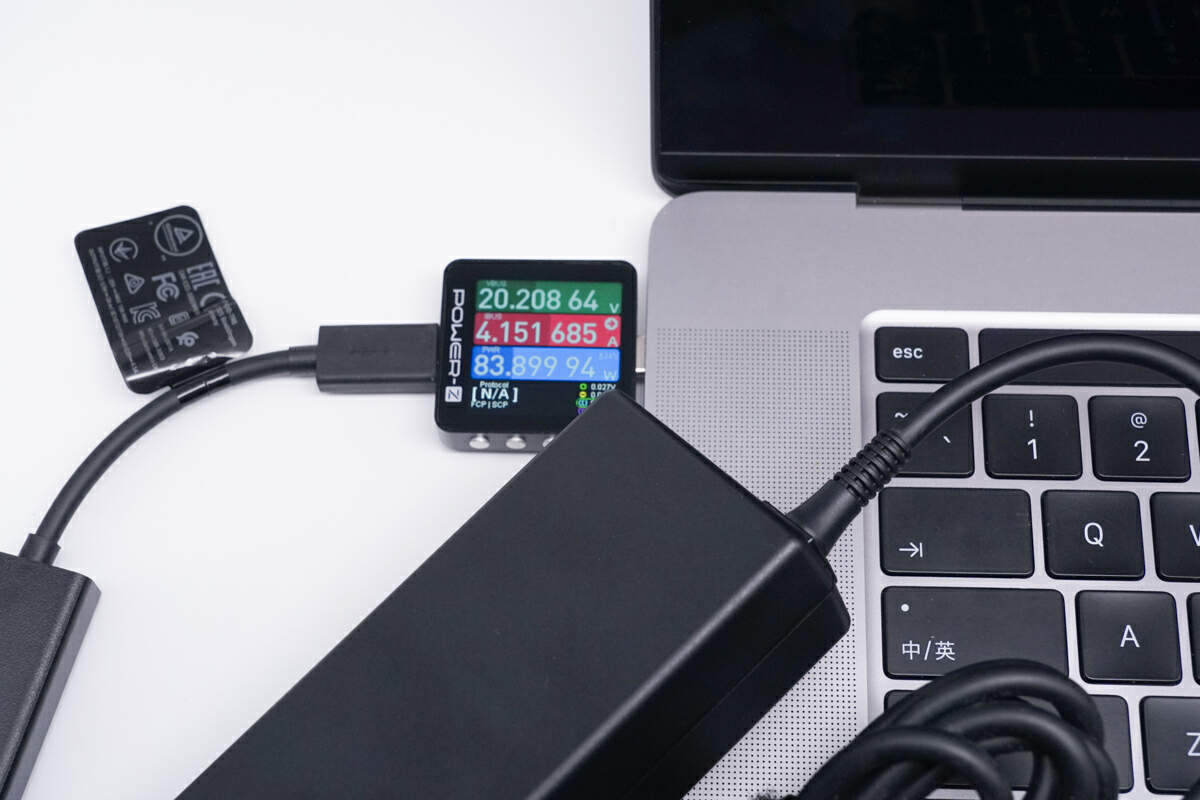 评测惠普 4.5mm 电源转接器：支持80W+输出，DC适配器再次发挥-充电头网
