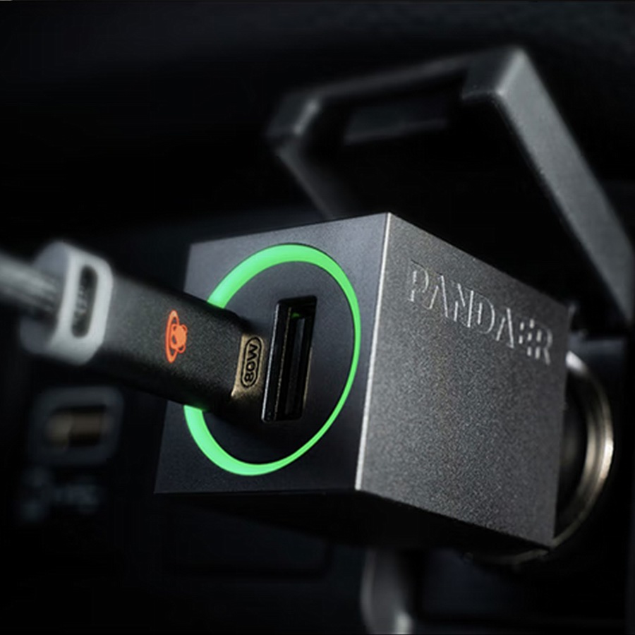 支持80W Super mCharge快充，魅族推出PANDAER 80W双口车载潮充-充电头网