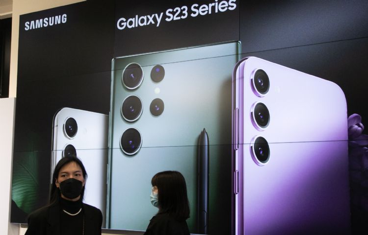 三星宣布将在印度生产Galaxy S23系列手机，以满足当地市场需求。符世旻摄