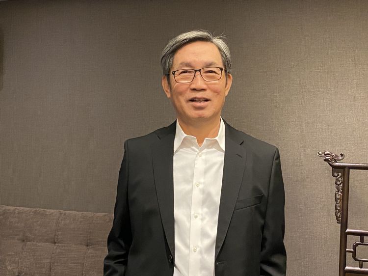 世界先进董事长方略表示，不看好印度、越南等国在半导体晶圆代工领域有所发挥。陈玉娟摄