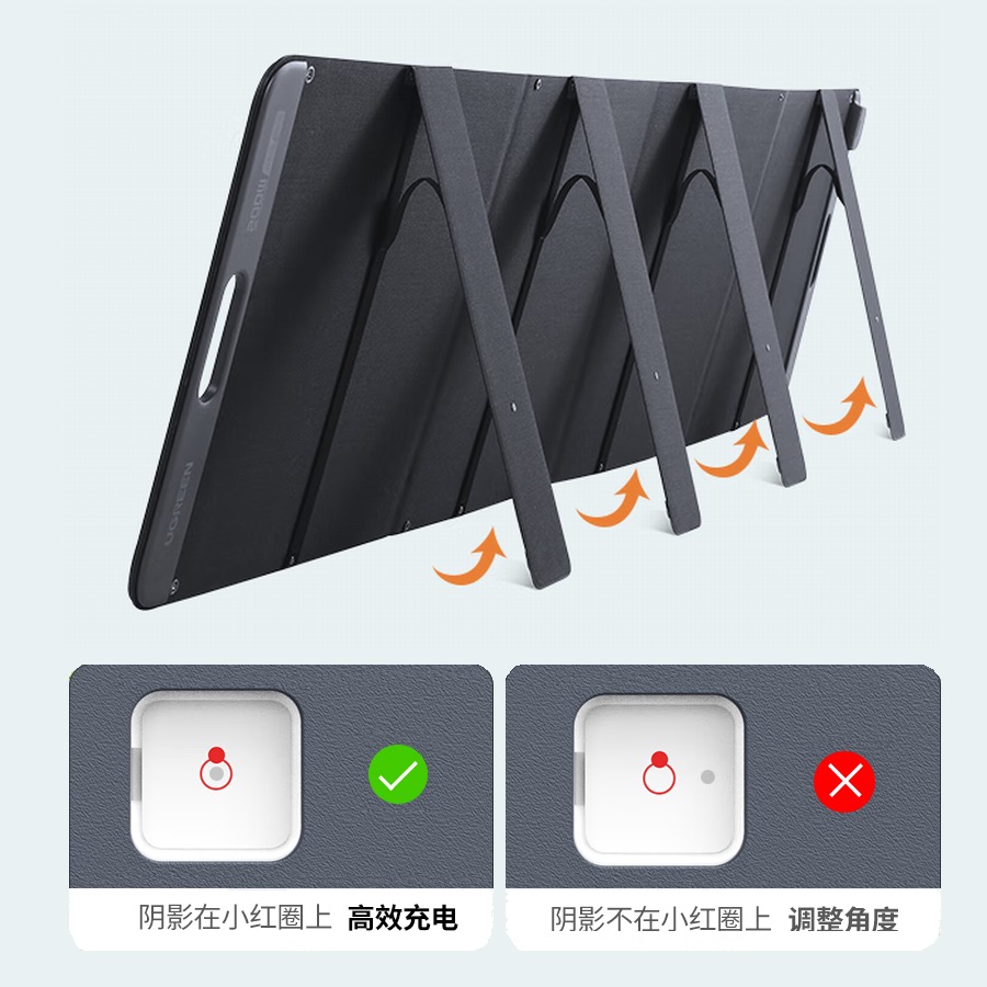 绿联推出200W太阳能充电板，4小时充满户外电源-充电头网