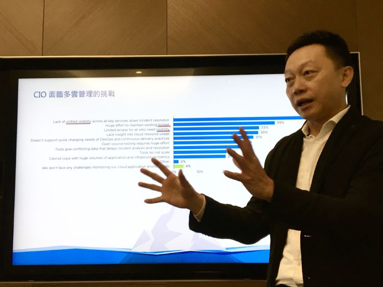 VMware台湾副总经理暨技术长吴子强。林佳楠摄