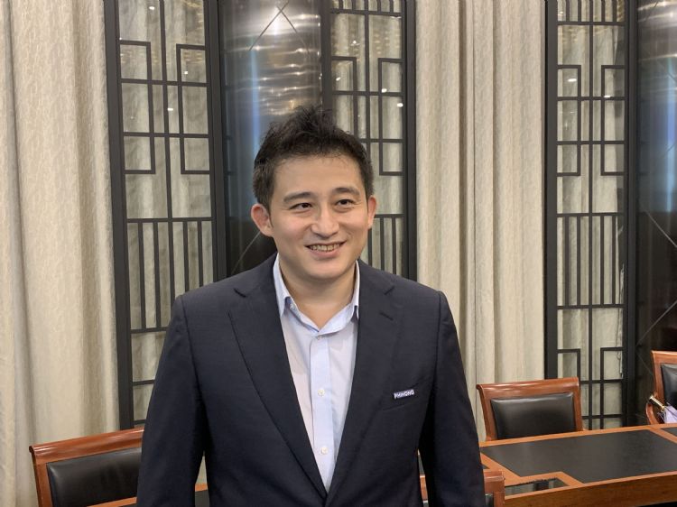 驰诺瓦科技董事长林飞宏表示，驰诺瓦目标在各区域实现当地生产。黄立安摄