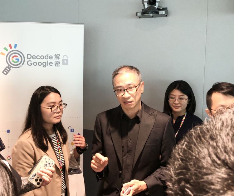 Google杰出科学家纪怀新属DeepMind团队，此行访台盼深化与台湾学界及Google台湾团队的交流。林佳楠摄