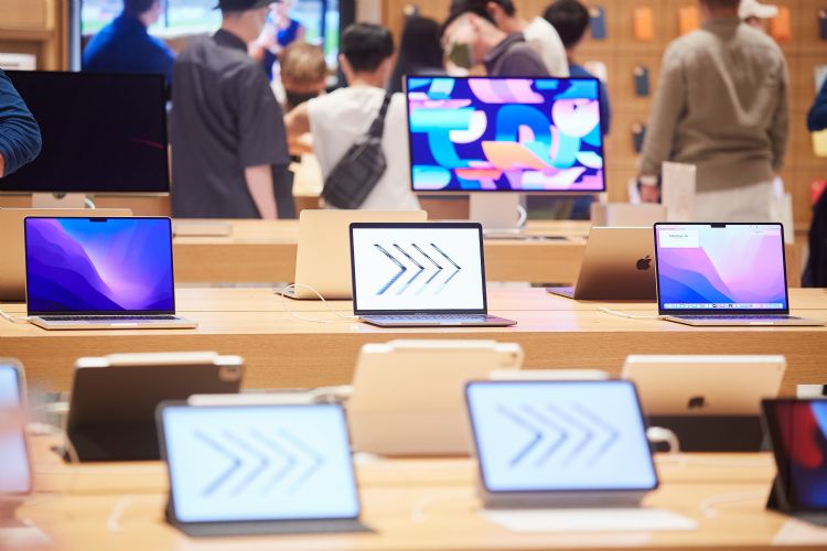 苹果MacBook下半年将推新品，更新速度变快。李建梁摄（数据照）