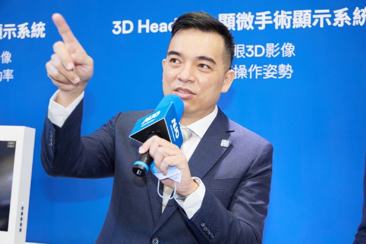 友达总经理柯富仁。李建梁摄