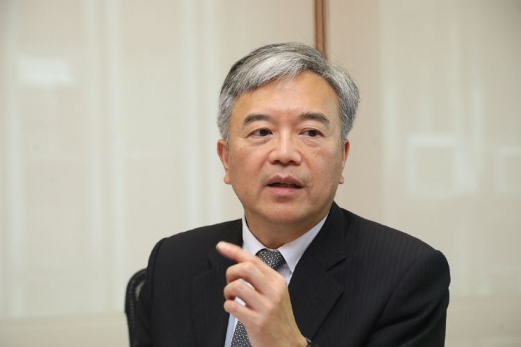 盛群副总经理蔡荣宗表示，2023全年市况不明朗，下半年发展仍需观察。符世旻摄