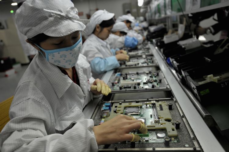 政经情势及疫情影响，让台湾电子产业供应链重启区域生产规划。法新社