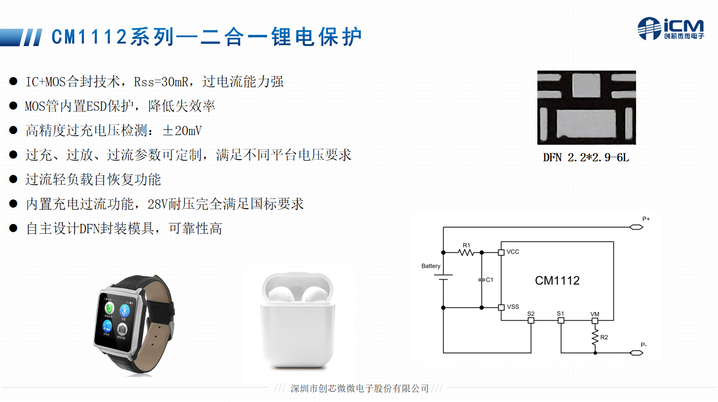 演讲回顾 | 创芯微可穿戴设备最新电池保护解决方案实力亮相-我爱音频网