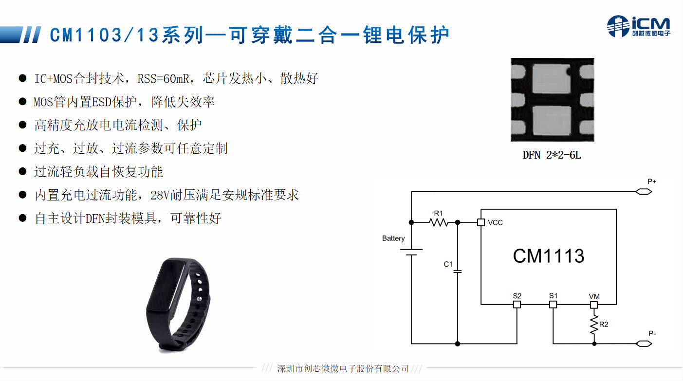 演讲回顾 | 创芯微可穿戴设备最新电池保护解决方案实力亮相-我爱音频网
