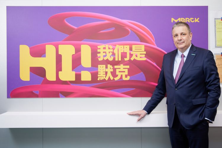 默克集团执行董事暨电子科技事业体CEOKai Beckmann。李建梁摄
