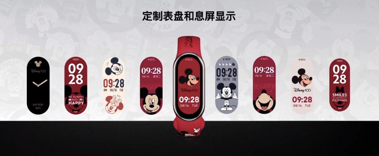迪士尼100周年限定版，小米Civi 3、小米真无线降噪耳机3、小米手环8可爱登场-我爱音频网