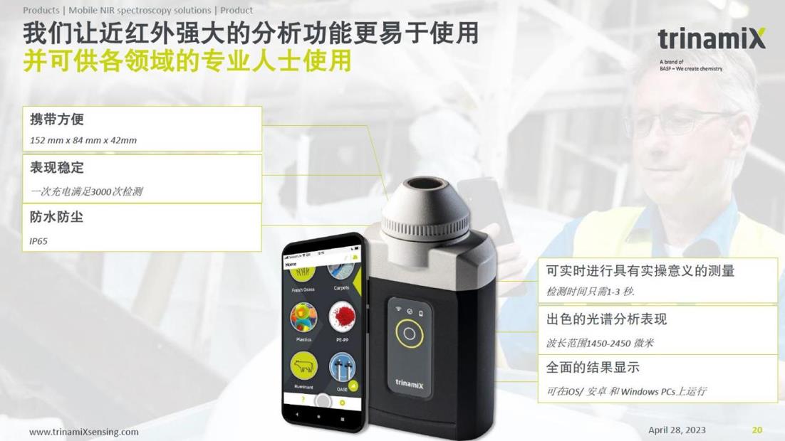 从人脸认证，到近红外光谱的消费级应用，创迈思trinamiX重新定义了一切可能