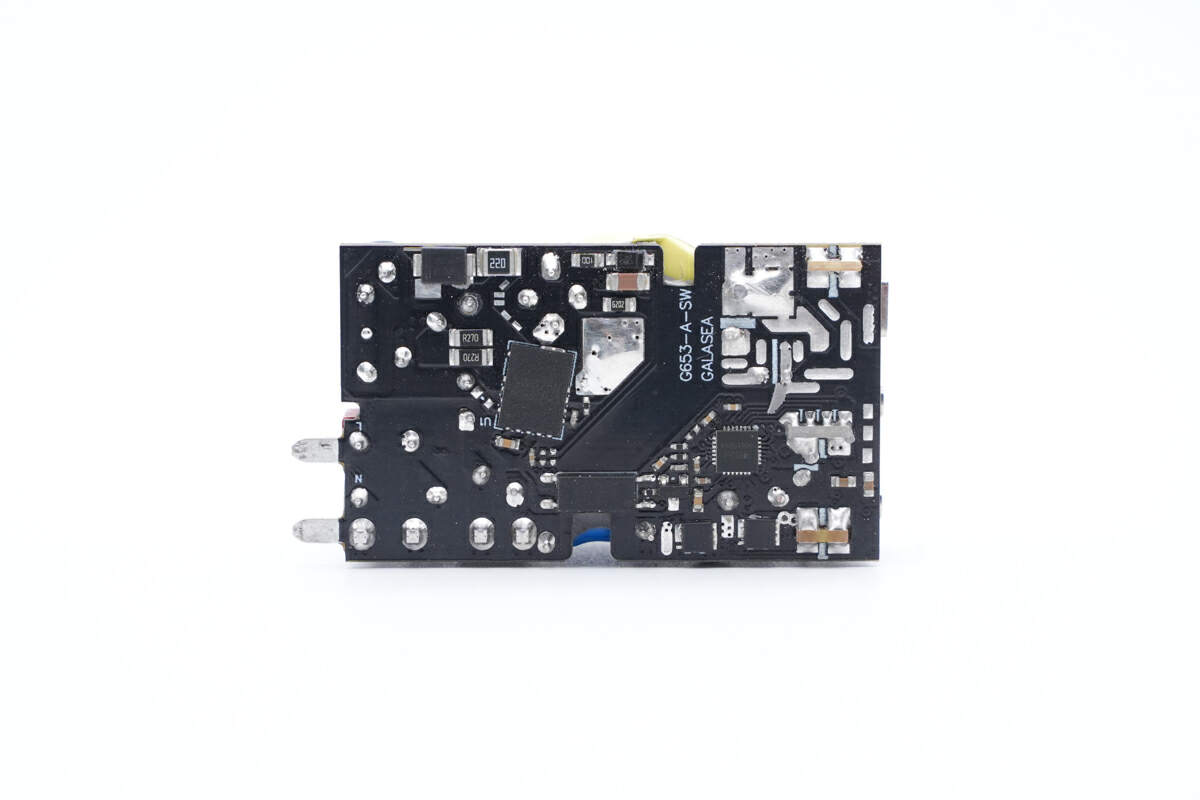 拆解报告：钜海65W 2C1A氮化镓充电器G653A-充电头网
