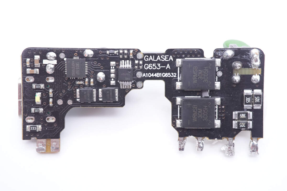 拆解报告：钜海65W 2C1A氮化镓充电器G653A-充电头网