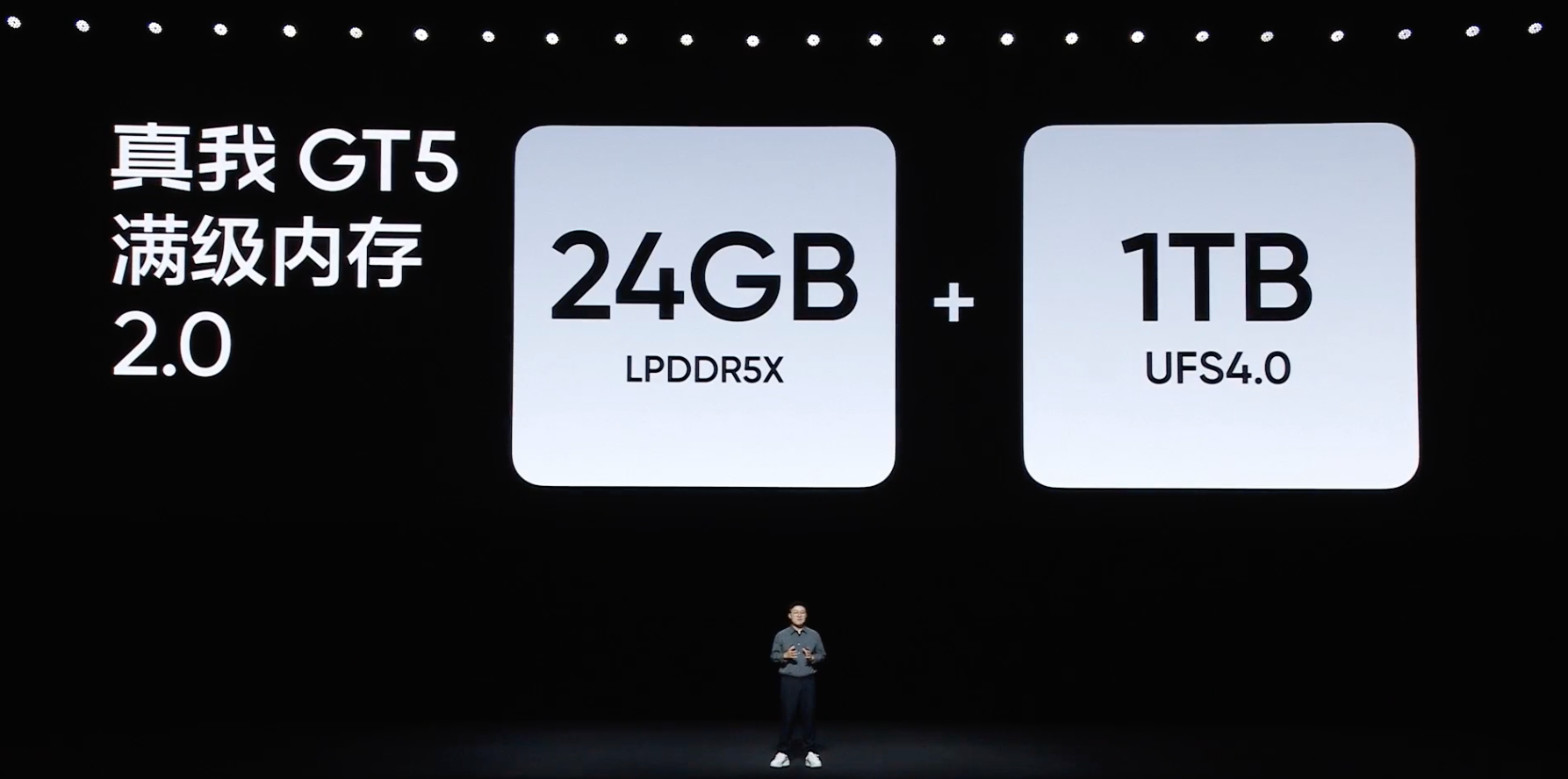 真我realme GT5发布：搭载第二代骁龙8，24GB+1TB顶配存储组合-充电头网