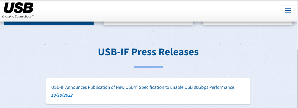 传输速度80Gbps!USB-IF发布USB4® 2.0新规范-充电头网