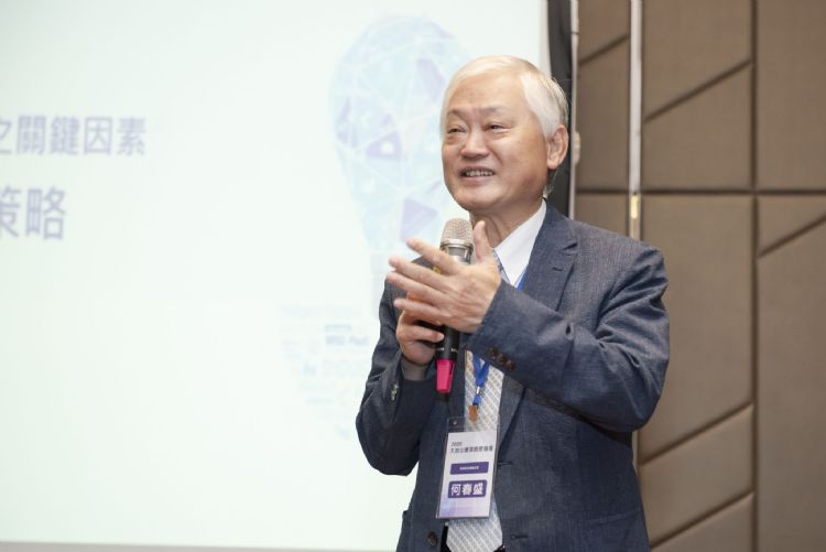 研华科技执行董事何春盛谈台湾企业的转型策略。DIGITIMES