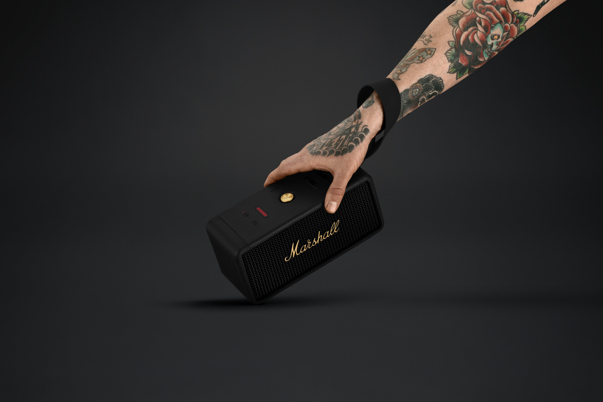 Marshall Middleton便携音箱全新上市 四扬声器系统 20小时续航-我爱音频网