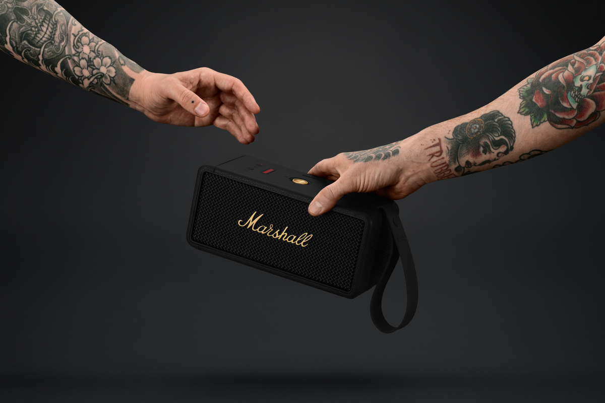 Marshall Middleton便携音箱全新上市 四扬声器系统 20小时续航-我爱音频网