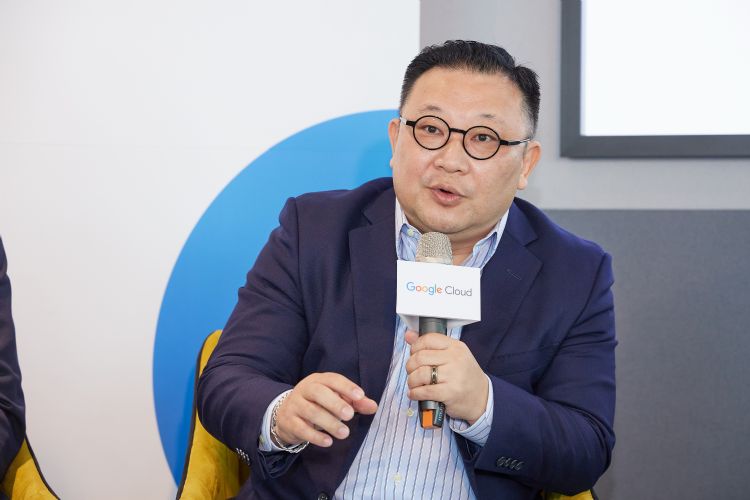 Google Cloud台湾总经理谢良承。李建梁摄