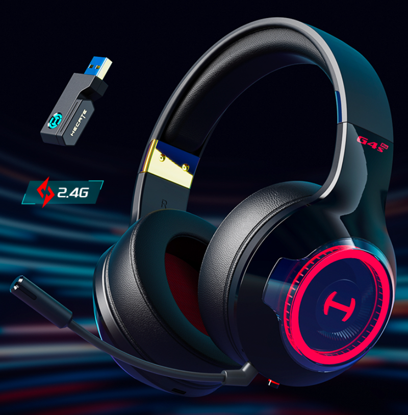 漫步者G4S Pro无线双模游戏耳机 7.1游戏音效 双模无线连接-我爱音频网