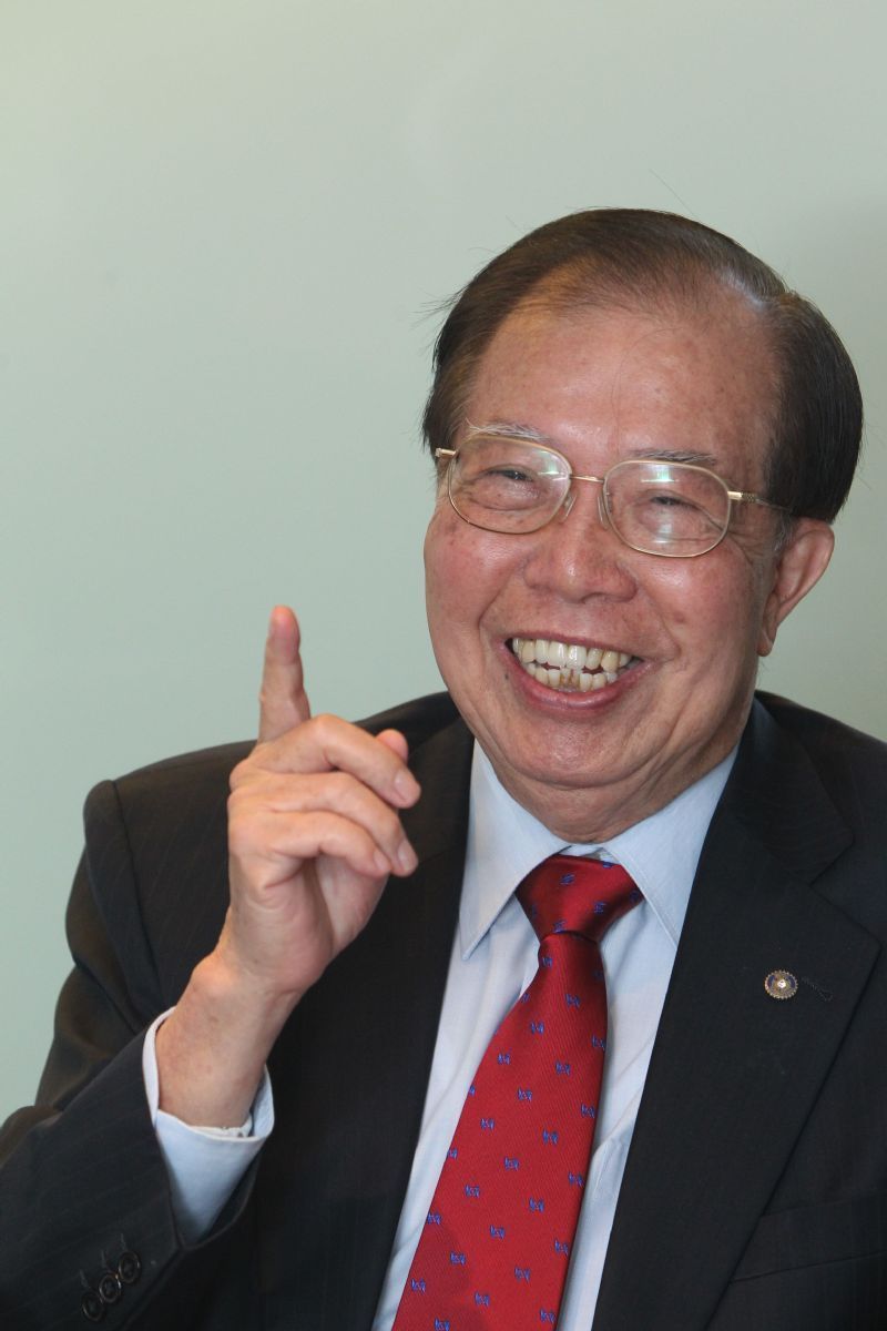 华宏董事长张瑞钦。符世旻摄（数据照）