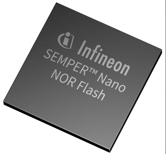 英飞凌推出 256 Mbit SEMPER™ Nano NOR Flash 闪存产品