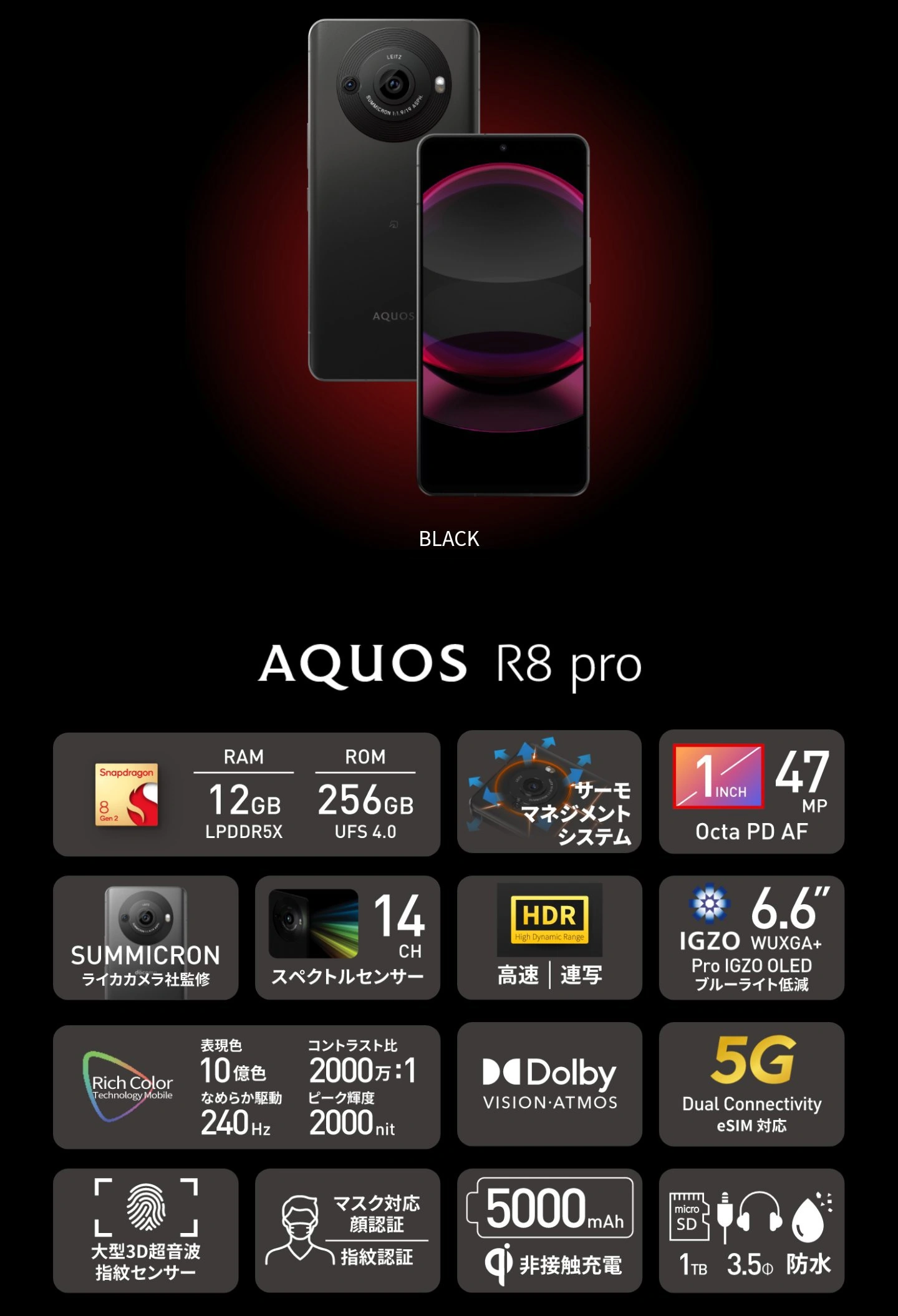 Snapdragon Sound骁龙畅听助力夏普AQUOS R8 Pro影像与音频实力兼具-我爱音频网