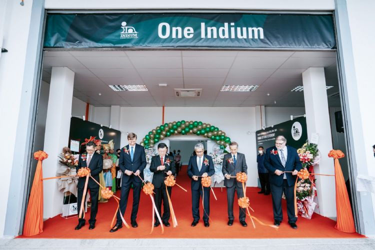 Indium Corporation马来西亚槟城新厂落成。Indium Corporation