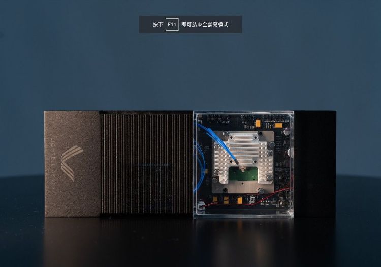 曦智科技于2021年发表的光子运算处理器PACE。曦智科技