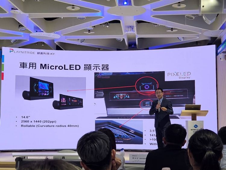 镎创董事长李允立表示，未来营运将维持倍增成长的目标，对损益平衡有信心。韩青秀摄