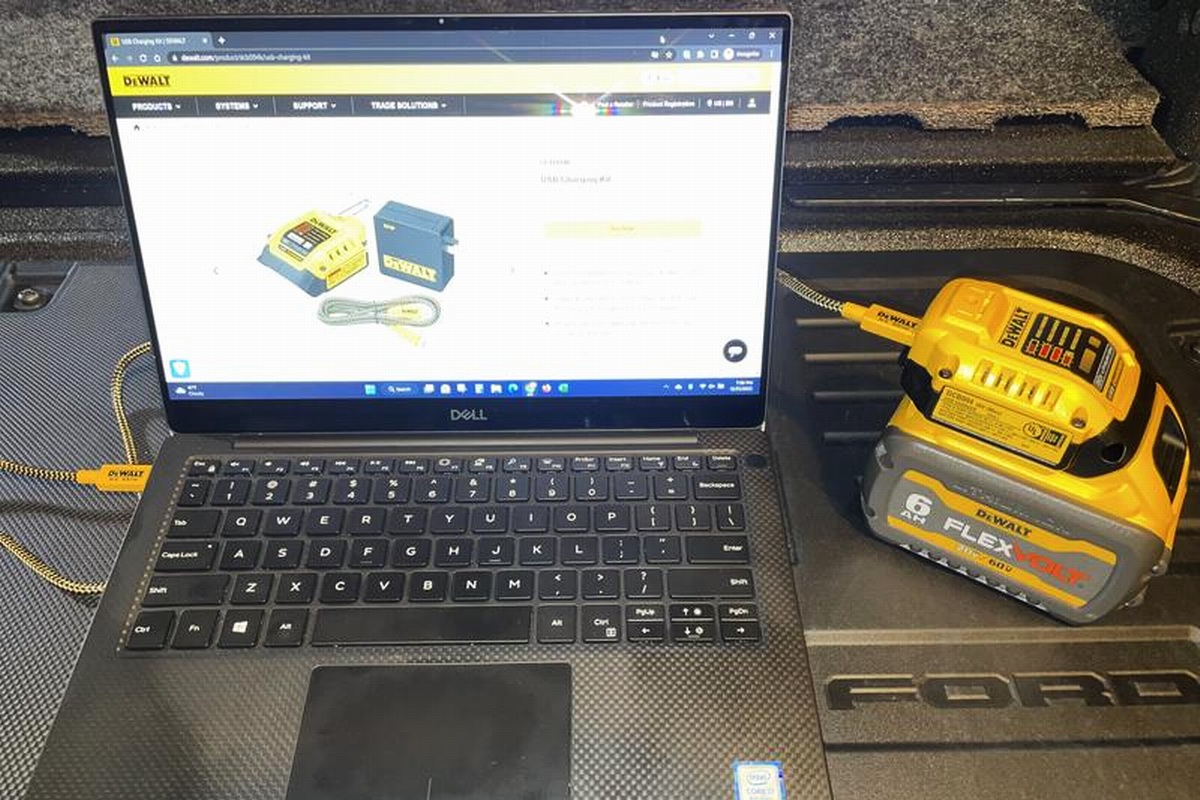 双向充电更自由，DeWALT得伟推出USB PD快充充电套件-充电头网