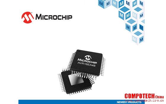 贸泽电子开售面向工业和汽车应用的 Microchip Technology AVR64EA 8位AVR MCU