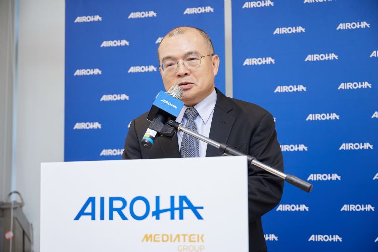 达发董事长暨总经理谢清江：公司年末新品问世，2023营运有望逐季攀升。李建梁摄