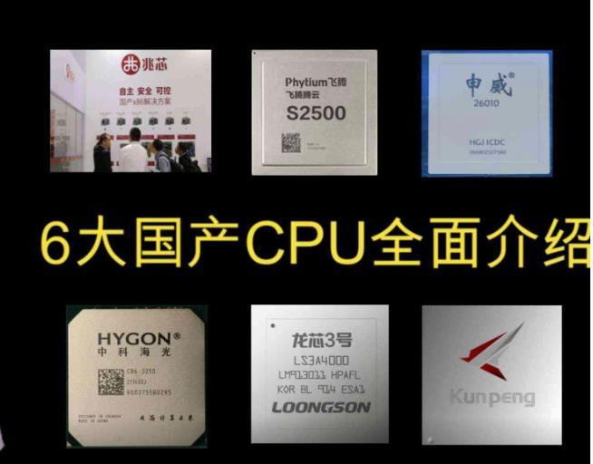 自研指令集的国产CPU，优点是独立自主，缺点也很明显