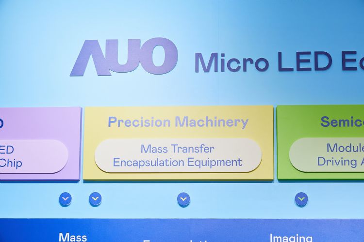 友达积极部署Micro LED生态圈。李建梁摄（数据照）