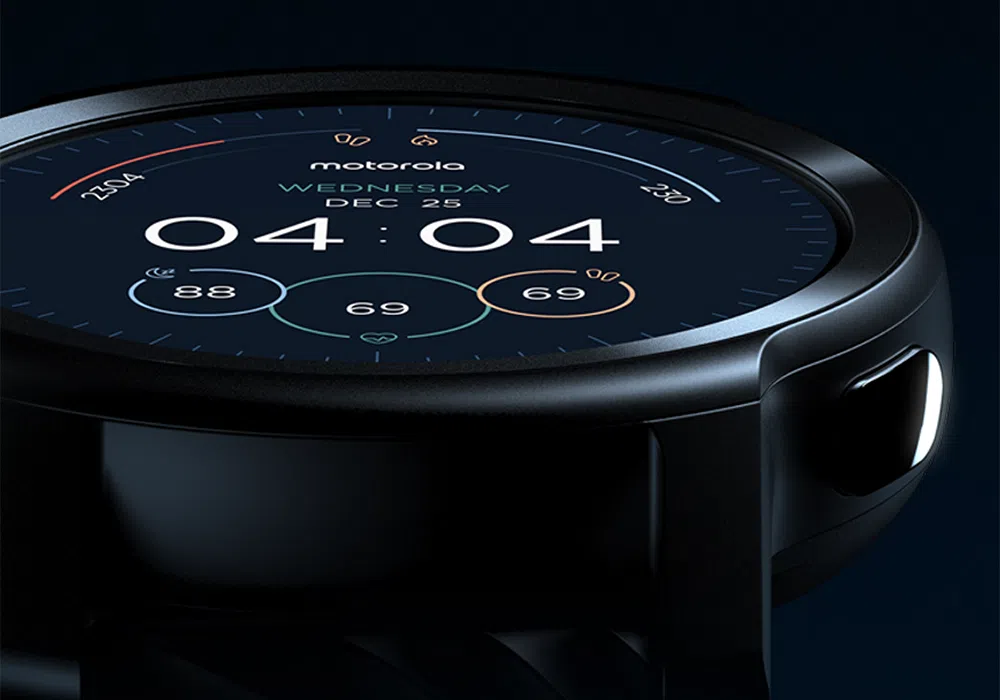 摩托罗拉推出moto Watch 100智能手表 26种运动模式 动态健康监测-我爱音频网