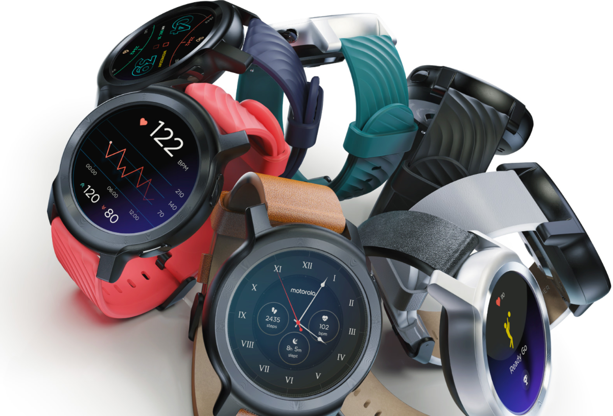 摩托罗拉推出moto Watch 100智能手表 26种运动模式 动态健康监测-我爱音频网
