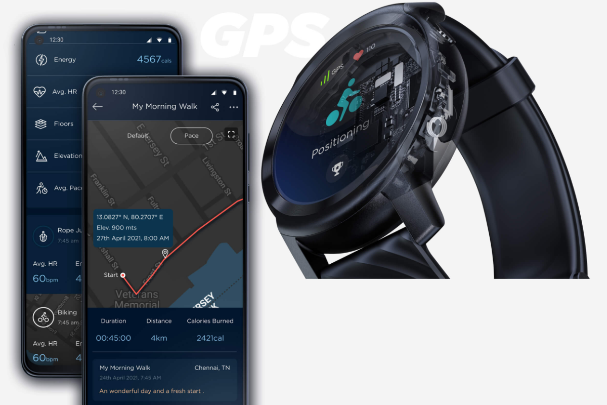 摩托罗拉推出moto Watch 100智能手表 26种运动模式 动态健康监测-我爱音频网