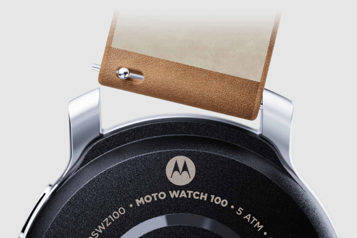 摩托罗拉推出moto Watch 100智能手表 26种运动模式 动态健康监测-我爱音频网