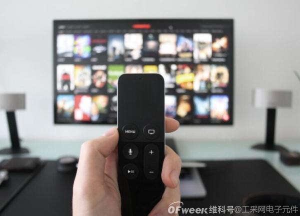 应用在遥控器触摸按键中的电容式触摸芯片