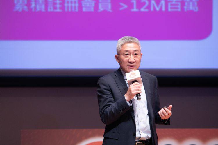 富邦媒momo总经理谷元宏。符世旻摄