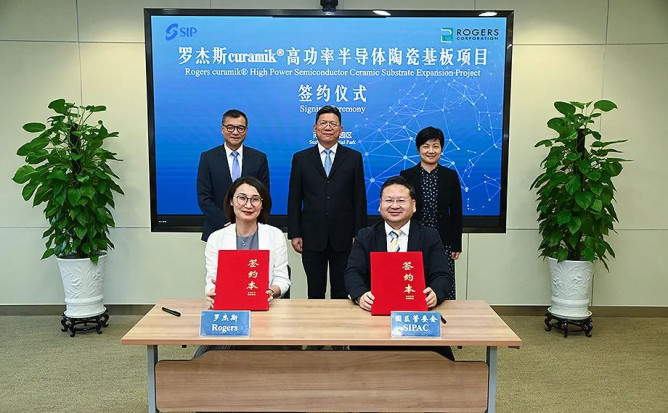 罗杰斯curamik®高功率半导体陶瓷基板项目签约落地