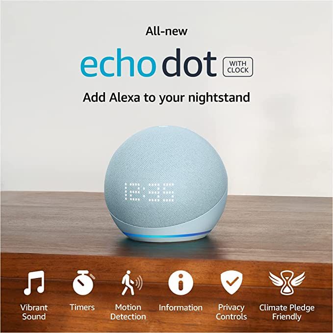 亚马逊Echo Dot智能音箱。（亚马逊官网）