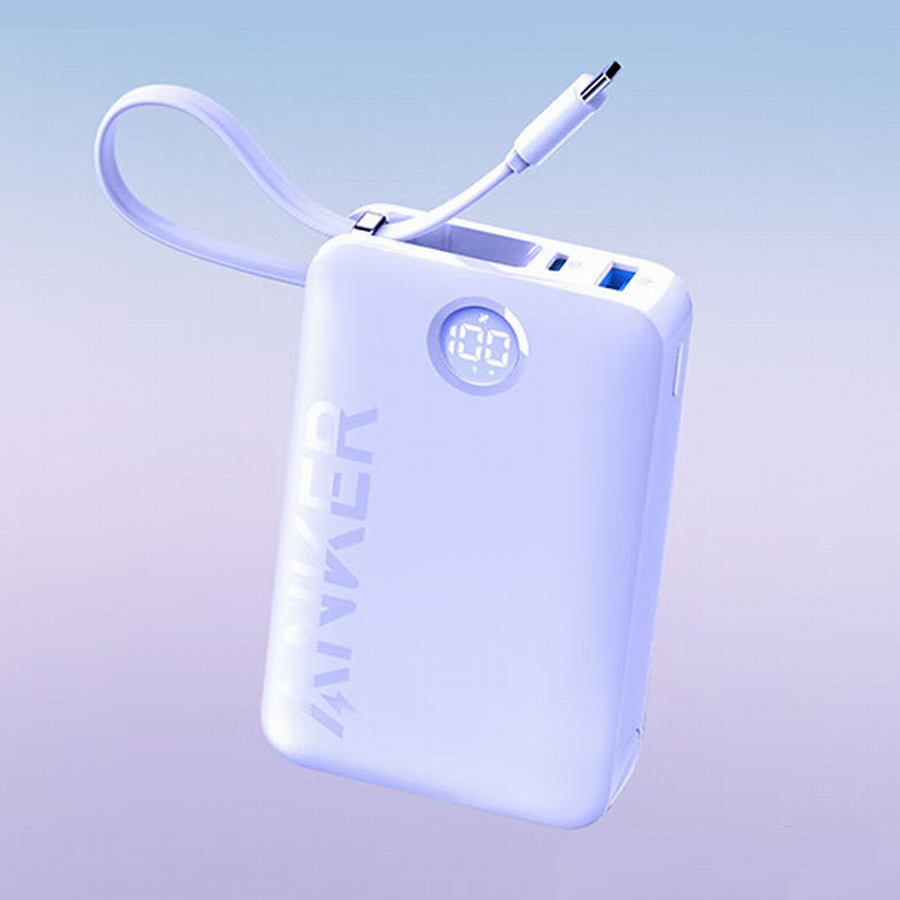 Anker 335移动电源开卖，自带USB-C线并集成支架功能