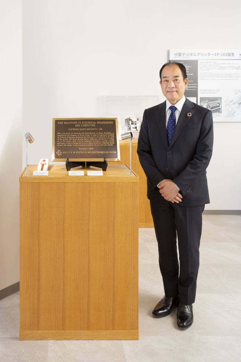 Epson全球社长小川恭范。Epson提供