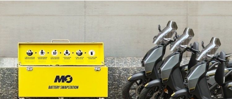 MO Batteries将电池储存在交换站，供司机取用换置。MO Batteries